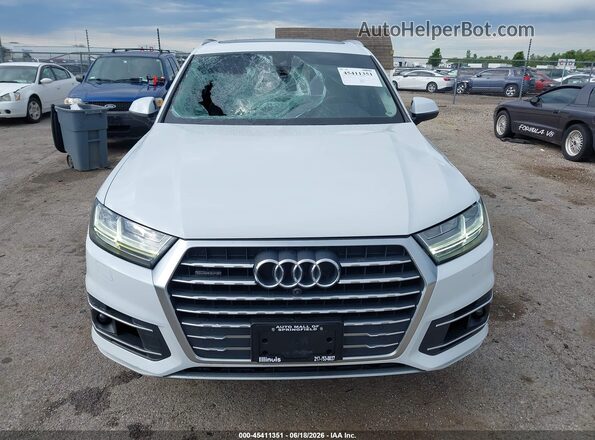 WA1VAAF72KD024089 2019 AUDI Q7 Белый Вид щитка приборов