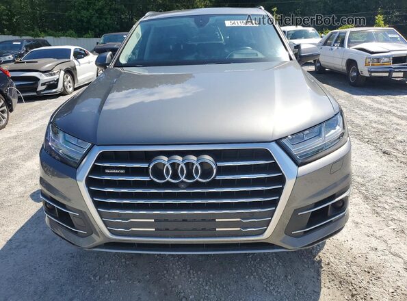 WA1VAAF73JD015562 2018 AUDI Q7 Gray Widok z przodu