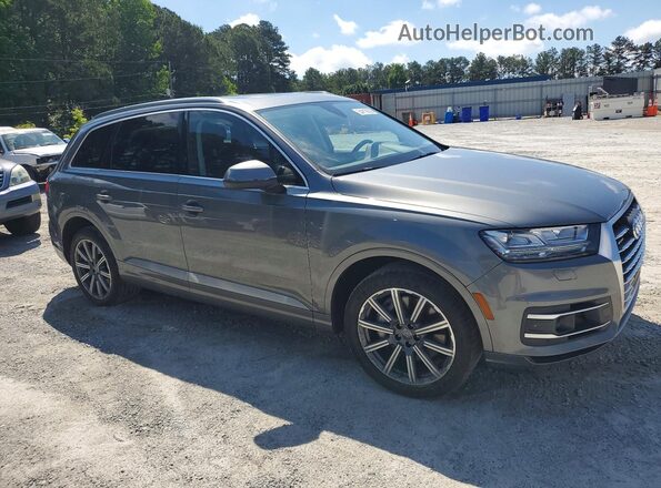WA1VAAF73JD015562 2018 AUDI Q7 Gray Przód prawy