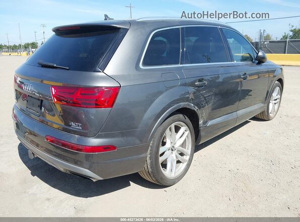 WA1VAAF73JD044303 2018 AUDI Q7 Gray Задня права чверть