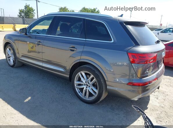 WA1VAAF73JD044303 2018 AUDI Q7 Gray Задня ліва чверть