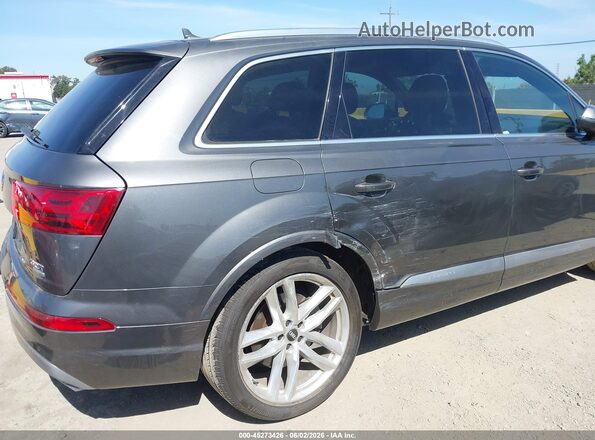WA1VAAF73JD044303 2018 AUDI Q7 Gray Вид спереду