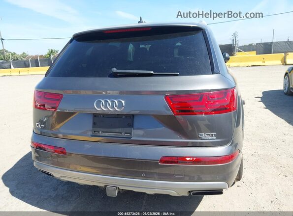 WA1VAAF73JD044303 2018 AUDI Q7 Gray 
