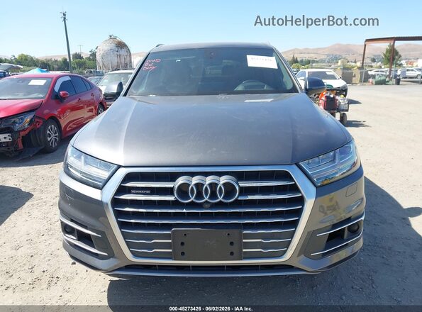 WA1VAAF73JD044303 2018 AUDI Q7 Gray Вид щитка приладів