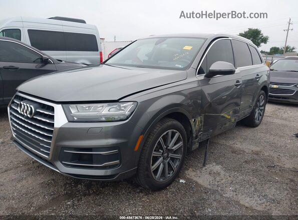 WA1VAAF74HD001096 2017 AUDI Q7 Gray Front left