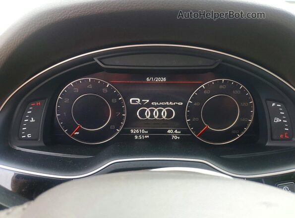 WA1VAAF74KD009285 2019 AUDI Q7 Черный 