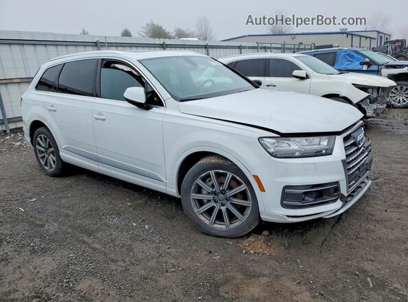WA1VAAF75JD019824 2018 AUDI Q7 White Front right