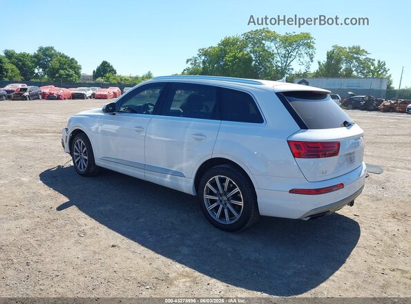 WA1VAAF75JD026529 2018 AUDI Q7 White Задня ліва чверть