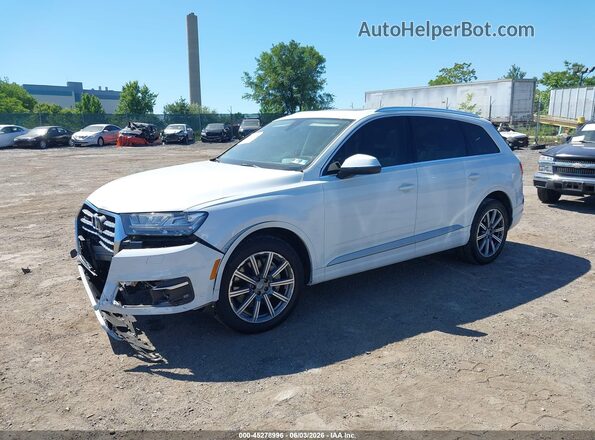 WA1VAAF75JD026529 2018 AUDI Q7 White Передня ліва чверть