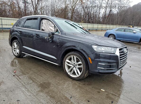 WA1VAAF75JD038454 2018 AUDI Q7 Black Առջևի աջ