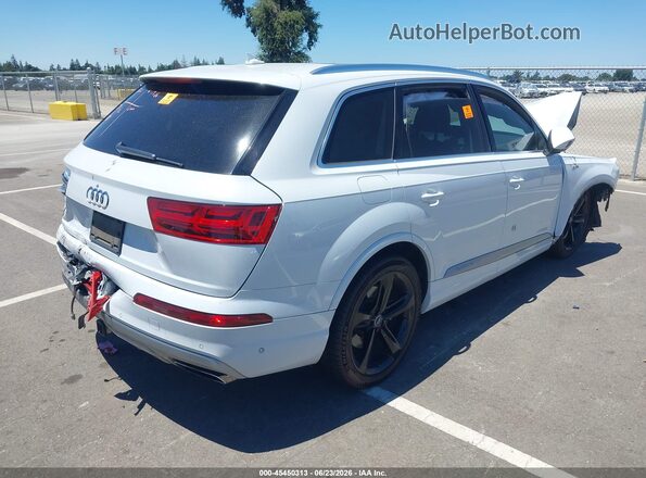 WA1VAAF75KD004080 2019 AUDI Q7 White Trasero derecho
