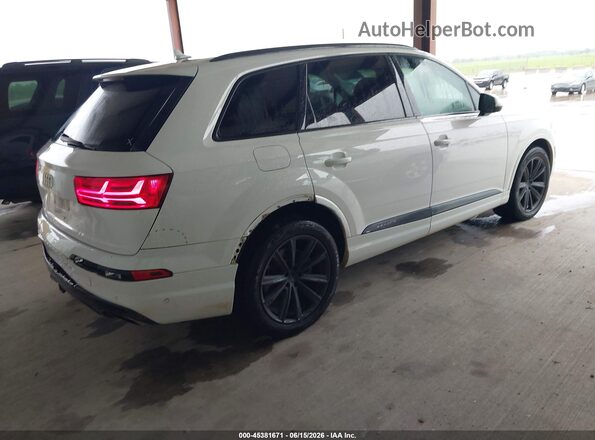 WA1VAAF75KD016438 2019 AUDI Q7 White Հետևի աջ