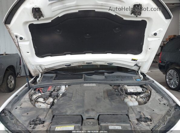 WA1VAAF75KD016438 2019 AUDI Q7 White Հետևի տեսք