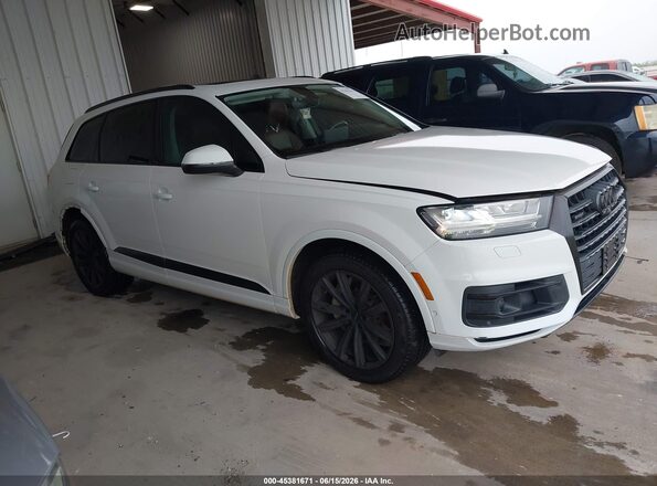 WA1VAAF75KD016438 2019 AUDI Q7 White Սալոնի հետևի տեսք