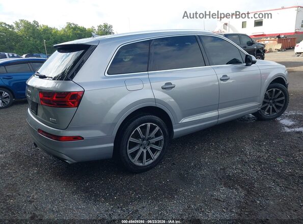 WA1VAAF76JD019024 2018 AUDI Q7 Silver Rear right