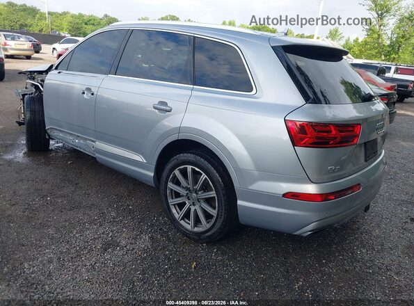 WA1VAAF76JD019024 2018 AUDI Q7 Silver Rear left