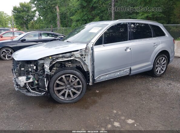 WA1VAAF76JD019024 2018 AUDI Q7 Silver Front left