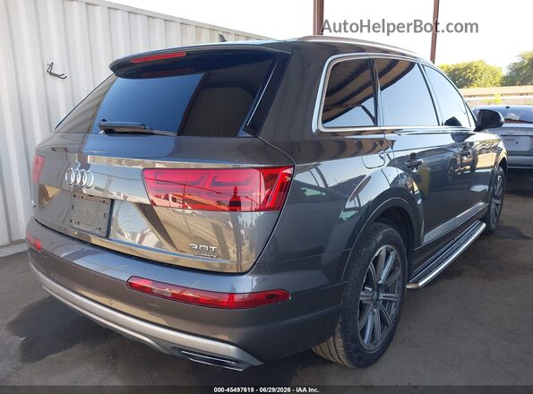 WA1VAAF76JD037846 2018 AUDI Q7 Gray Trasero derecho