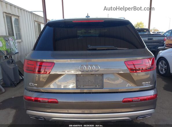 WA1VAAF76JD037846 2018 AUDI Q7 Gray 