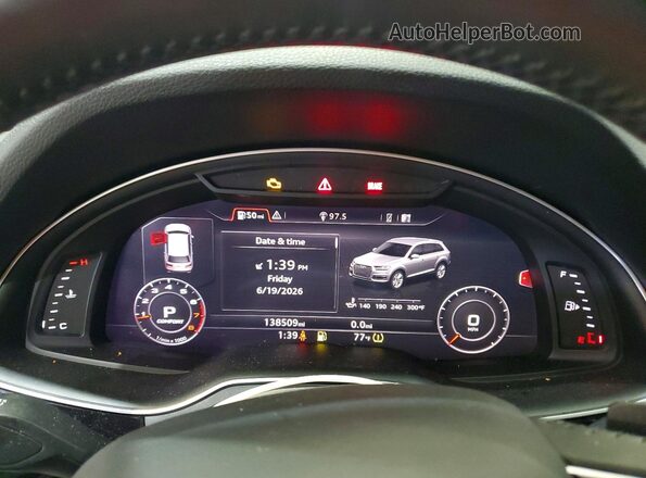 WA1VAAF76KD004542 2019 AUDI Q7 White 