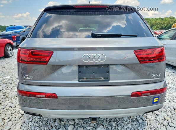 WA1VAAF77HD044041 2017 AUDI Q7 Gray Հետևի տեսք