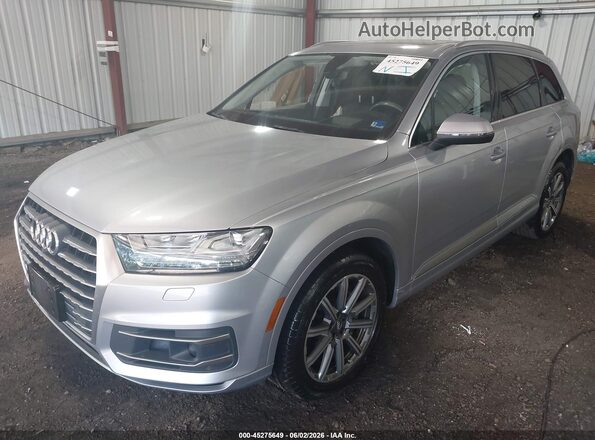 WA1VAAF77JD014818 2018 AUDI Q7 Серый Передняя левая четверть
