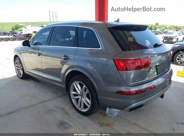 WA1VAAF77JD030968 2018 AUDI Q7 Silver Tył lewy