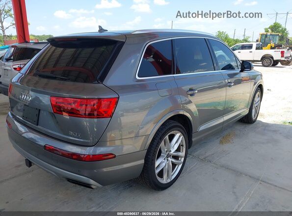 WA1VAAF77JD030968 2018 AUDI Q7 Silver Tył prawy