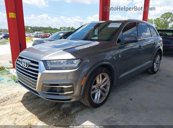 WA1VAAF77JD030968 2018 AUDI Q7 Silver Przód lewy