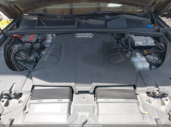 WA1VAAF77JD030968 2018 AUDI Q7 Silver Widok z tyłu