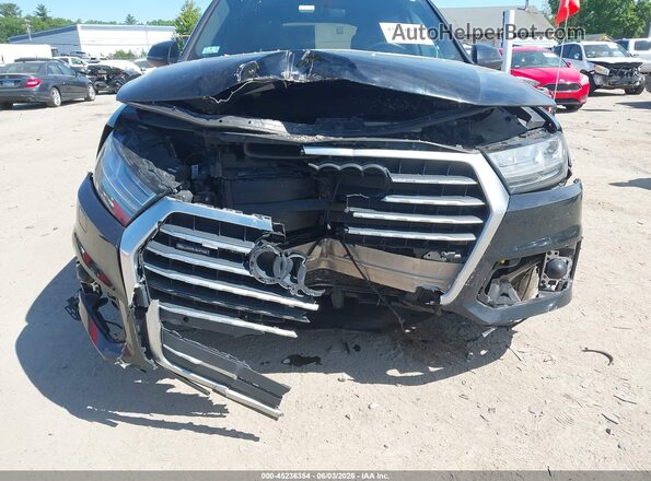WA1VAAF77KD023455 2019 AUDI Q7 Black წინა პანელის ხედი