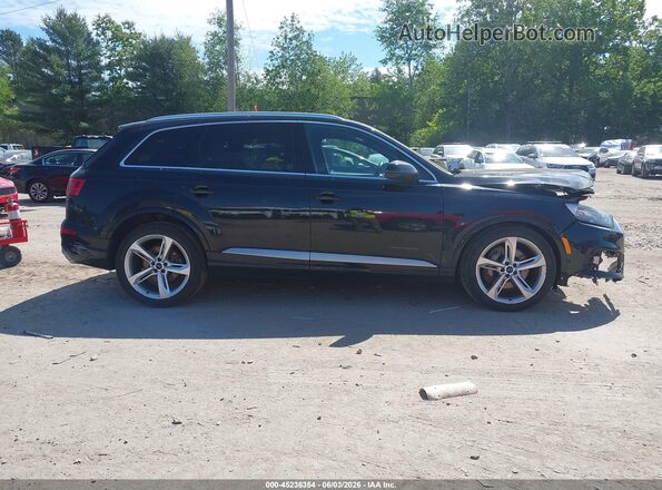 WA1VAAF77KD023455 2019 AUDI Q7 Black ხელსაწყოთა პანელის ხედი