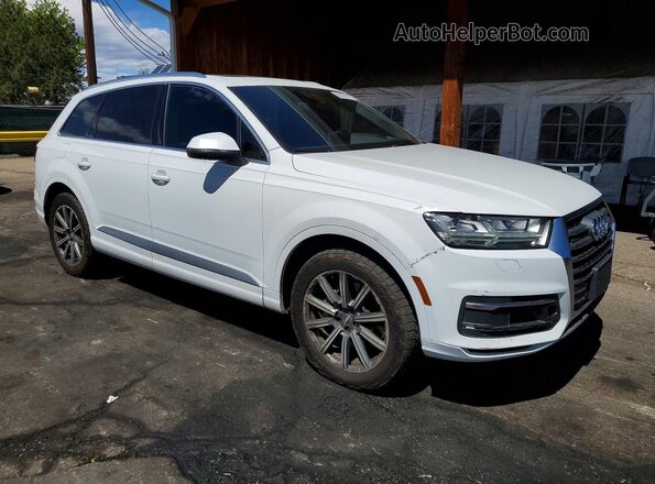 WA1VAAF79HD033316 2017 AUDI Q7 White Передня права чверть