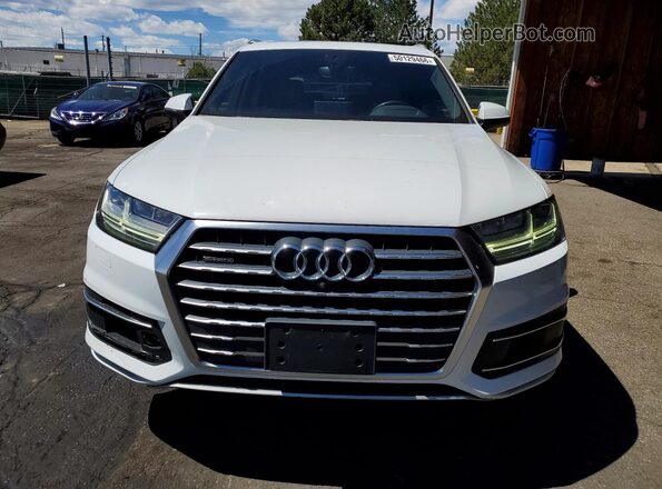 WA1VAAF79HD033316 2017 AUDI Q7 White Вид спереду