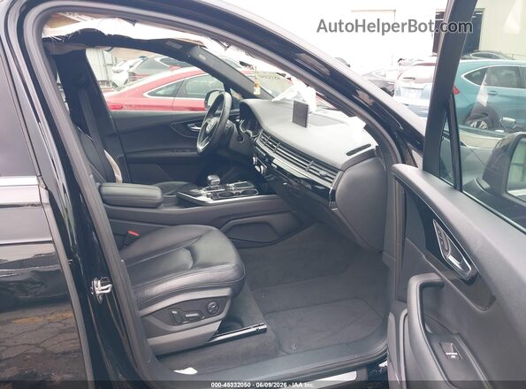 WA1VAAF79JD027019 2018 AUDI Q7 Black Vista interior delantera