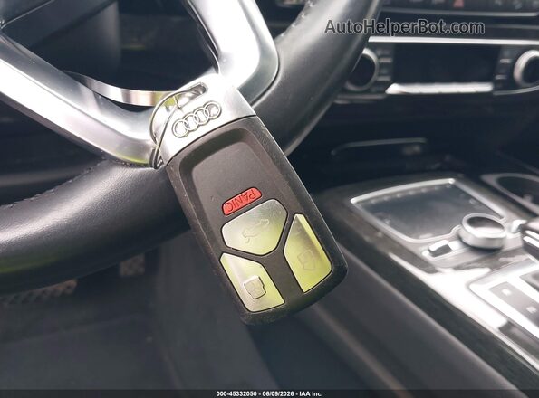 WA1VAAF79JD027019 2018 AUDI Q7 Black Vista del salpicadero