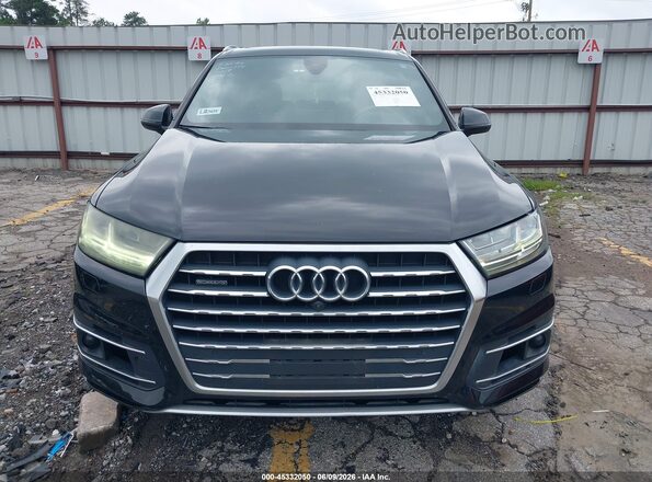 WA1VAAF79JD027019 2018 AUDI Q7 Black Vista del cuadro de instrumentos