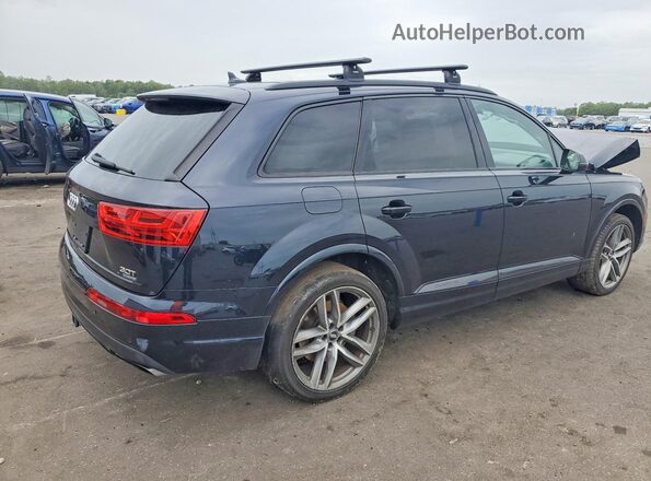 WA1VAAF7XHD035852 2017 AUDI Q7 Black Հետևի աջ