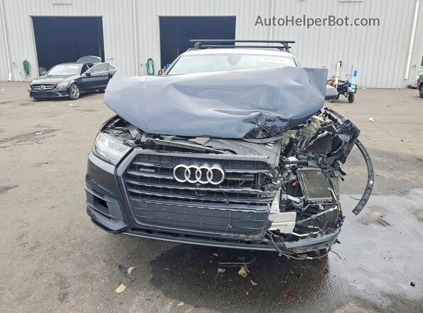 WA1VAAF7XHD035852 2017 AUDI Q7 Black Դիմացի տեսք