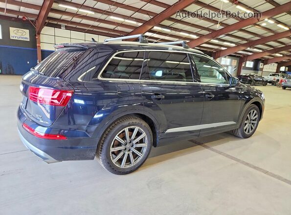 WA1VAAF7XHD036659 2017 AUDI Q7 Blue Rear right