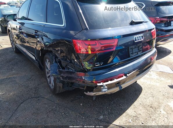 WA1VAAF7XJD008981 2018 AUDI Q7 Blue Вид спереду