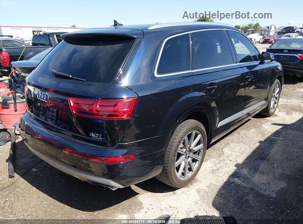 WA1VAAF7XJD008981 2018 AUDI Q7 Blue Задня права чверть