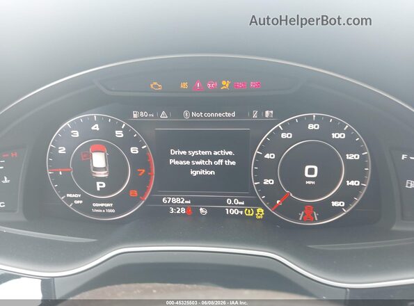 WA1VAAF7XJD025618 2018 AUDI Q7 Black Вид задніх сидінь