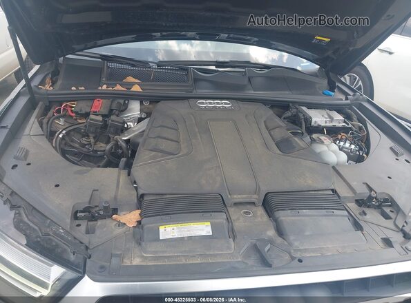 WA1VAAF7XJD025618 2018 AUDI Q7 Black Вид ззаду