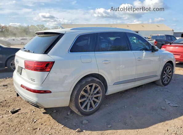 WA1VAAF7XJD027823 2018 AUDI Q7 White უკანა მარჯვენა