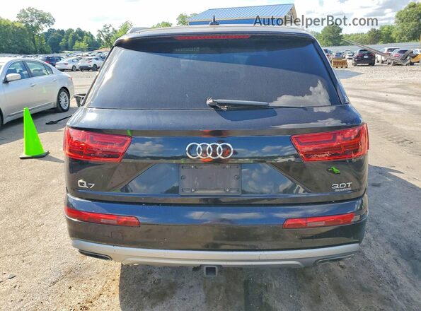 WA1VAAF7XJD041026 2018 AUDI Q7 Black Հետևի տեսք