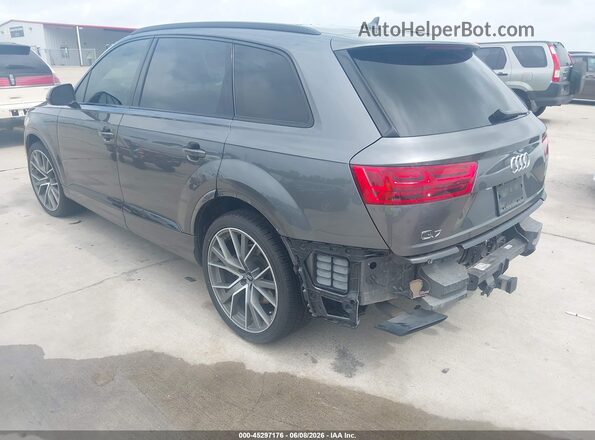 WA1VAAF7XKD015141 2019 AUDI Q7 Gray Rear left