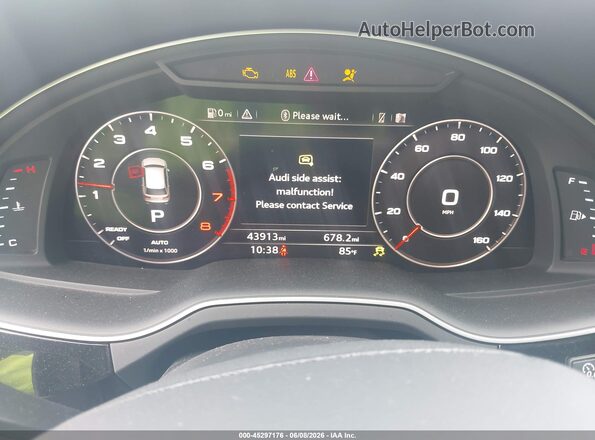 WA1VAAF7XKD015141 2019 AUDI Q7 Gray 