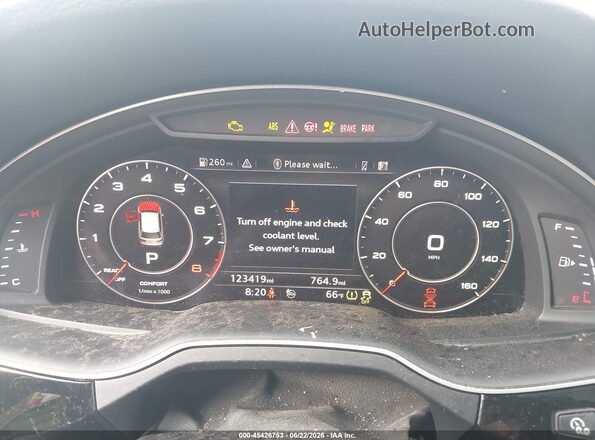 WA1VAAF7XKD049533 2019 AUDI Q7 Silver Вид задніх сидінь