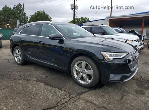 WA1VAAGE0KB020535 2019 AUDI E-TRON Black Передня права чверть